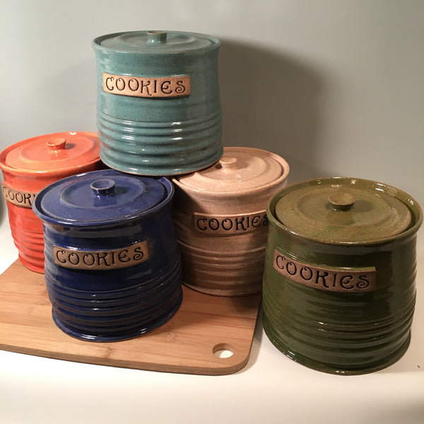 Food Jars & Canisters, Ceramics Sugar Jars, Cookie Coffee Jar